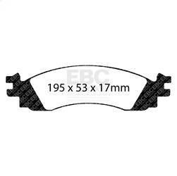 EBC Brakes - EBC Brakes S2KF1727 S2 Kits Greenstuff 6000 and USR Rotors - Image 1