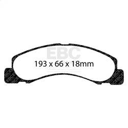 EBC Brakes - EBC Brakes S15KF1076 S15 Kit Extra Duty and USR Rotors - Image 1