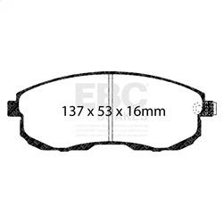 EBC Brakes - EBC Brakes S2KF1172 S2 Kits Greenstuff 2000 and USR Rotors - Image 1