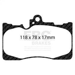 EBC Brakes - EBC Brakes S11KF1240 S11 Kits Greenstuff 2000 and RK Rotors - Image 1