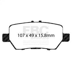 EBC Brakes - EBC Brakes S2KR2299 S2 Kits Greenstuff 2000 and USR Rotors - Image 1