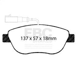 EBC Brakes - EBC Brakes S11KF1179 S11 Kits Greenstuff 2000 and RK Rotors - Image 1