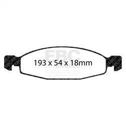 EBC Brakes - EBC Brakes S2KF1807 S2 Kits Greenstuff 6000 and USR Rotors - Image 1