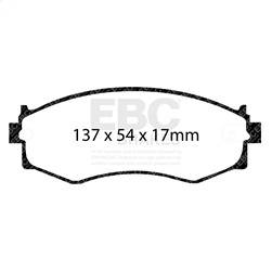 EBC Brakes - EBC Brakes S2KF1313 S2 Kits Greenstuff 2000 and USR Rotors - Image 1