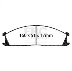 EBC Brakes - EBC Brakes S12KF1898 S12 Kits Redstuff and RK Rotors - Image 1