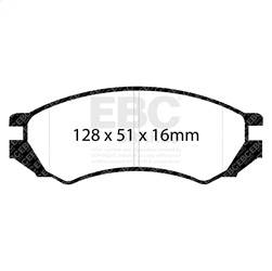 EBC Brakes - EBC Brakes S2KF1328 S2 Kits Greenstuff 2000 and USR Rotors - Image 1