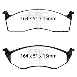 EBC Brakes - EBC Brakes S3KF1004 S3 Kits Greenstuff 6000 and GD Rotors Truck/SUV - Image 1