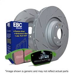 EBC Brakes - EBC Brakes S1KR1885 Greenstuff 2000 Pad and GD Disc Rotor Kit - Image 1