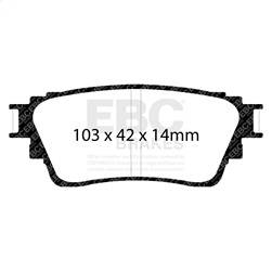 EBC Brakes - EBC Brakes S3KR1221 S3 Kits Greenstuff 6000 and GD Rotors - Image 1