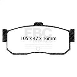 EBC Brakes - EBC Brakes S12KR1122 S12 Kits Redstuff and RK Rotors - Image 1