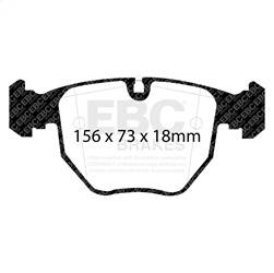 EBC Brakes - EBC Brakes S2KF1007 S2 Kits Greenstuff 2000 and USR Rotors - Image 1