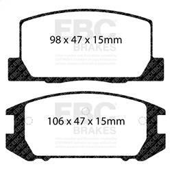 EBC Brakes - EBC Brakes S20K1324 S20 Kits Ultimax and Plain Rotors - Image 1