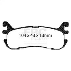 EBC Brakes - EBC Brakes S4KR1000 S4 Kits Redstuff and USR Rotor - Image 1