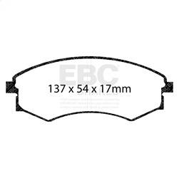 EBC Brakes - EBC Brakes S5KF1218 S5 Kits Yellowstuff And GD Rotors - Image 1