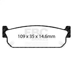 EBC Brakes - EBC Brakes S5KR1259 S5 Kits Yellowstuff And GD Rotors - Image 1