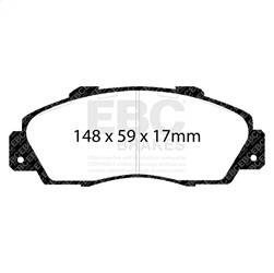 EBC Brakes - EBC Brakes S12KF1662 S12 Kits Redstuff and RK Rotors - Image 1