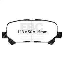 EBC Brakes - EBC Brakes S5KR1608 S5 Kits Yellowstuff And GD Rotors - Image 1