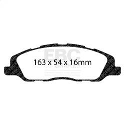 EBC Brakes - EBC Brakes DP41868R Yellowstuff Street And Track Brake Pads - Image 1