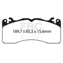 EBC Brakes - EBC Brakes DP33040C Redstuff Ceramic Low Dust Brake Pads - Image 1