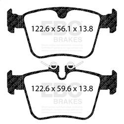 EBC Brakes - EBC Brakes DP42411R Yellowstuff Street And Track Brake Pads - Image 1