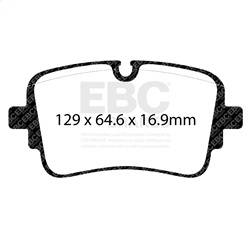 EBC Brakes - EBC Brakes DP42456R Yellowstuff Street And Track Brake Pads - Image 1