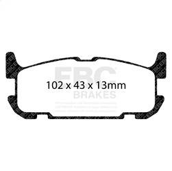 EBC Brakes - EBC Brakes DP21685 Greenstuff 2000 Series Sport Brake Pads - Image 1