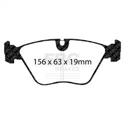 EBC Brakes - EBC Brakes DP4689R Yellowstuff Street And Track Brake Pads - Image 1