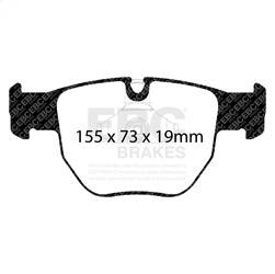 EBC Brakes - EBC Brakes UD992 Ultimax OEM Replacement Brake Pads - Image 1