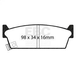 EBC Brakes - EBC Brakes UD479 Ultimax OEM Replacement Brake Pads - Image 1