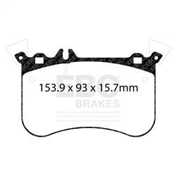 EBC Brakes - EBC Brakes DP32311C Redstuff Ceramic Low Dust Brake Pads - Image 1