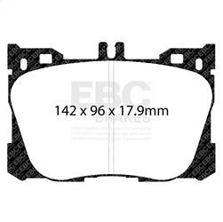 EBC Brakes - EBC Brakes DP23070 Greenstuff 2000 Series Sport Brake Pads - Image 1