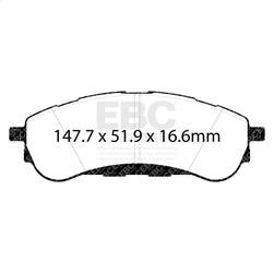 EBC Brakes - EBC Brakes UD2208 Ultimax OEM Replacement Brake Pads - Image 1