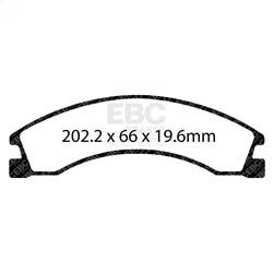 EBC Brakes - EBC Brakes ED93006 Truck/SUV Extra Duty Brake Pads - Image 1