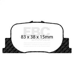 EBC Brakes - EBC Brakes DP31456C Redstuff Ceramic Low Dust Brake Pads - Image 1