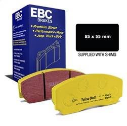 EBC Brakes - EBC Brakes DP4002R Yellowstuff Street And Track Brake Pads - Image 1