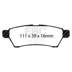 EBC Brakes - EBC Brakes UD1100 Ultimax OEM Replacement Brake Pads - Image 1