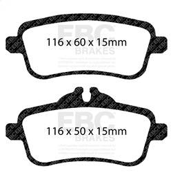 EBC Brakes - EBC Brakes UD1630 Ultimax OEM Replacement Brake Pads - Image 1