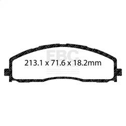 EBC Brakes - EBC Brakes UD1680 Ultimax OEM Replacement Brake Pads - Image 1