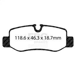 EBC Brakes - EBC Brakes UD1893 Ultimax OEM Replacement Brake Pads - Image 1