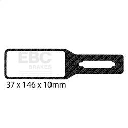 EBC Brakes - EBC Brakes UD2178 Ultimax OEM Replacement Brake Pads - Image 1