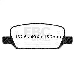 EBC Brakes - EBC Brakes DP32417C Redstuff Ceramic Low Dust Brake Pads - Image 1