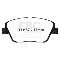 EBC Brakes - EBC Brakes DP31864C Redstuff Ceramic Low Dust Brake Pads - Image 1