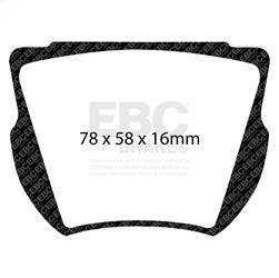 EBC Brakes - EBC Brakes DP2134 Greenstuff 2000 Series Sport Brake Pads - Image 1