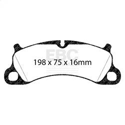 EBC Brakes - EBC Brakes DP32144C Redstuff Ceramic Low Dust Brake Pads - Image 1