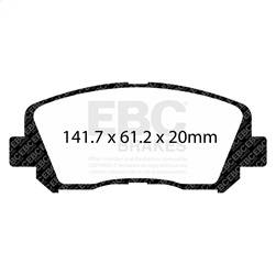 EBC Brakes - EBC Brakes DP33029C Redstuff Ceramic Low Dust Brake Pads - Image 1