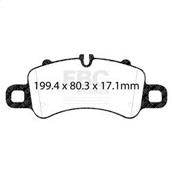 EBC Brakes - EBC Brakes DP32307C Redstuff Ceramic Low Dust Brake Pads - Image 1