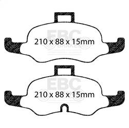 EBC Brakes - EBC Brakes DP32447C Redstuff Ceramic Low Dust Brake Pads - Image 1