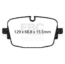 EBC Brakes - EBC Brakes DP32516C Redstuff Ceramic Low Dust Brake Pads - Image 1