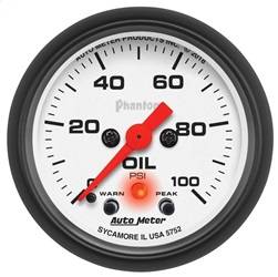 AutoMeter - AutoMeter 5752 Phantom Electric Oil Pressure Gauge - Image 1