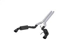 MBRP Exhaust - MBRP Exhaust S7277BLK Armor BLK Cat Back Exhaust System - Image 1